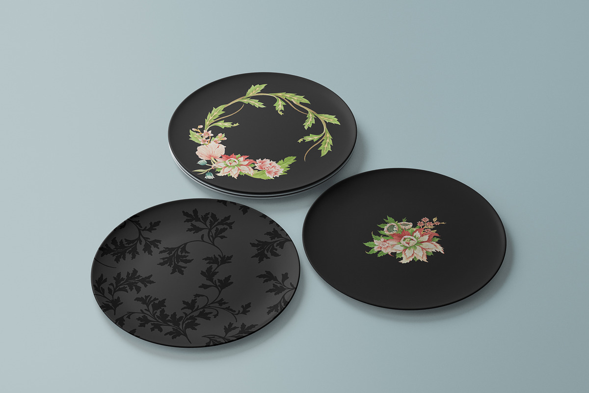 Vintage Floral Chintz, an Illustration by AnaPierceArt (Photo 11 of 12)