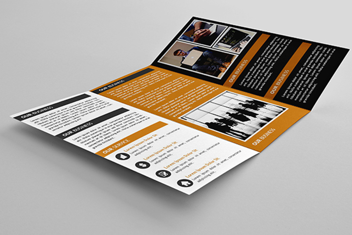 Simple Trifold Brochure, a Brochure Template by assaiv (Photo 5 of 7)