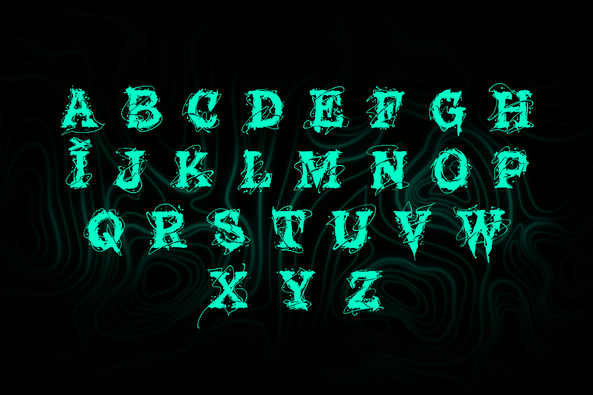 Glowins, a Handwritten Font by Mister Chek (Photo 2 of 2)