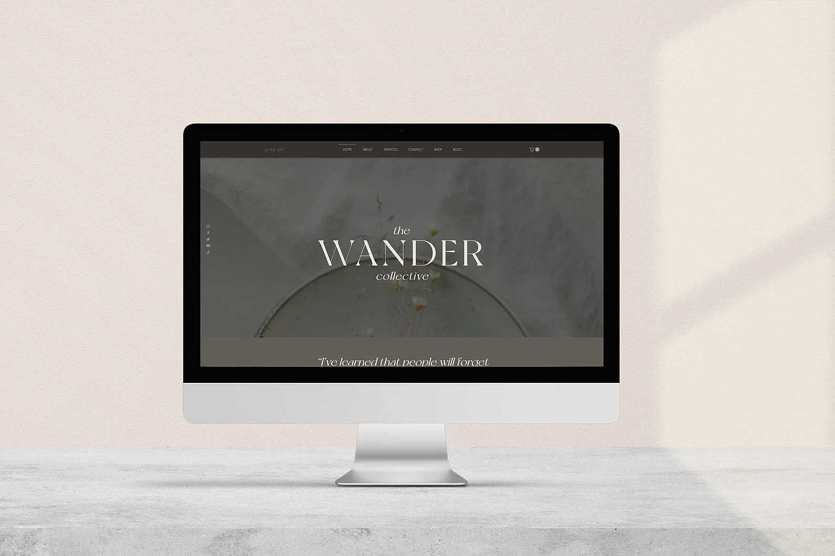 Wix Website Template - Wander Coach, a Wix Template by pinesandpearls (Photo 8 of 9)