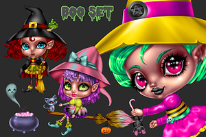 Boo Set for Halloween