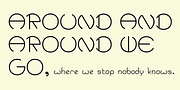 Zirkle, a Font by Ingrimayne Type (Thumbnail 9 of 9)