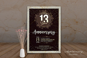 Anniversary Invitation Template