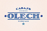 OLECH FAMILY, a Serif Font by Pan Cabaj (Thumbnail 1 of 5)