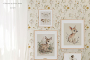 Nursery home and room print gallery, a Background Graphic by Grace Noboa Illustrations (Thumbnail 4 of 16)