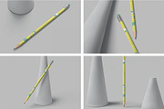 Pencil Mockups, a Pens & Pencil Mockup by megostudi0 (Thumbnail 1 of 6)