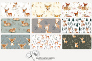 70 (kids) deer seamless pattern, a Pattern Graphic by Poppy Lane Studio (Thumbnail 9 of 10)
