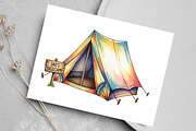 Outdoorsy Dad Father's Day Clipart, a Seasonal Illustration by Canvas Craft (Thumbnail 6 of 8)