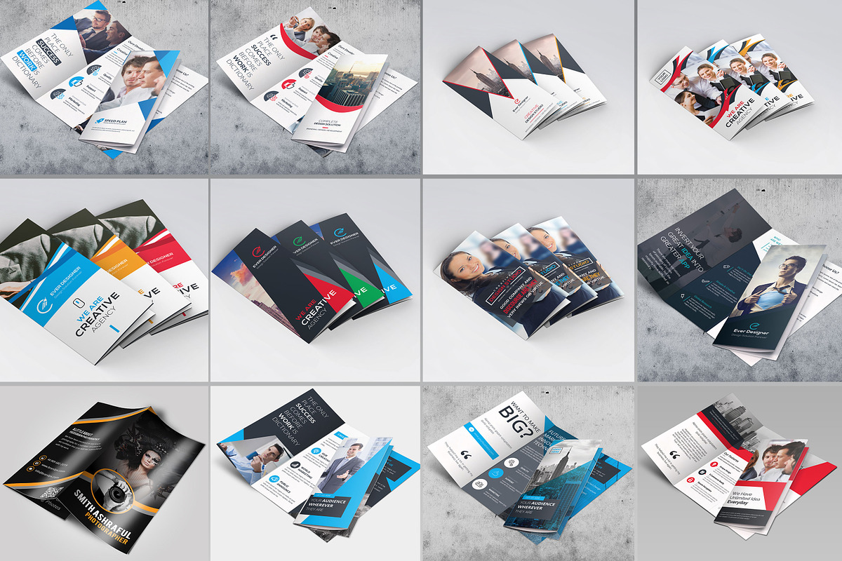 50 Business Trifold Brochures Bundle, a Brochure Template by Genereux Art (Photo 2 of 5)