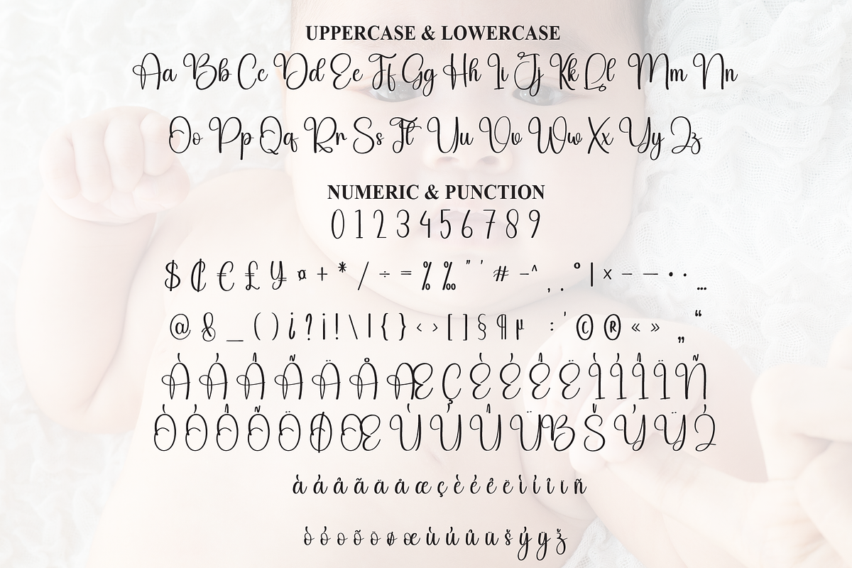 Babytime | Script Font, a Handwritten Font by Scratchones (Photo 7 of 9)