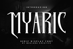 Myaric Serif Display Font