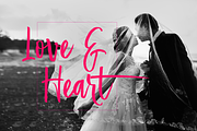 MyHeart (FontsTrio+swash), a Script Font by jorse (Thumbnail 3 of 9)
