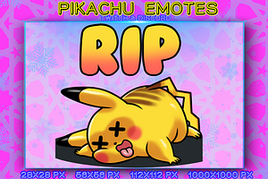 PIKACHU EMOTES TWITCH