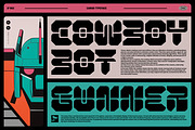 Cawad Display Typeface, a Sans Serif Font by God Control (Thumbnail 5 of 6)
