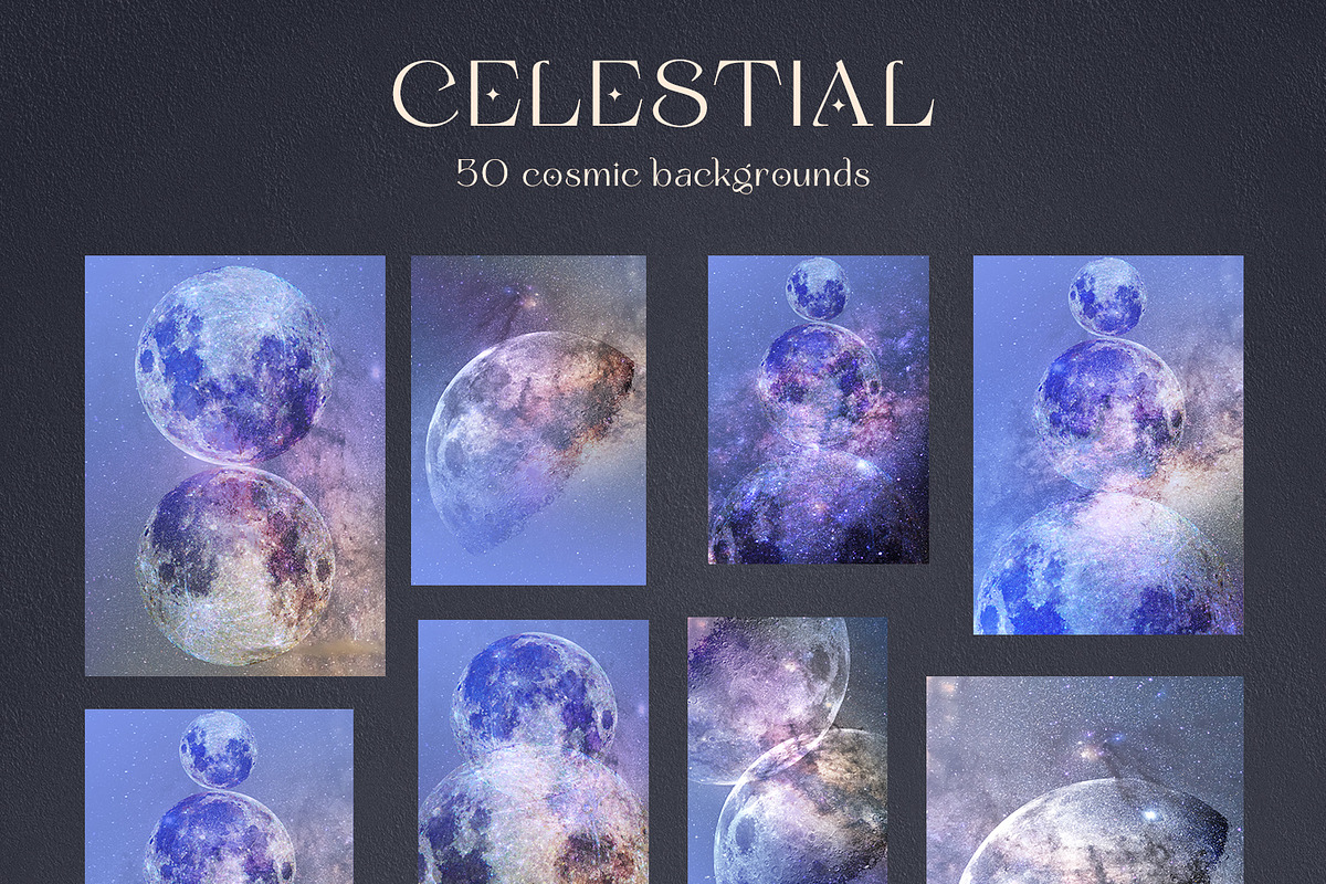Celestial Magic Cosmic Backg, a Texture Graphic by Vintage Digital Textures (Photo 13 of 13)