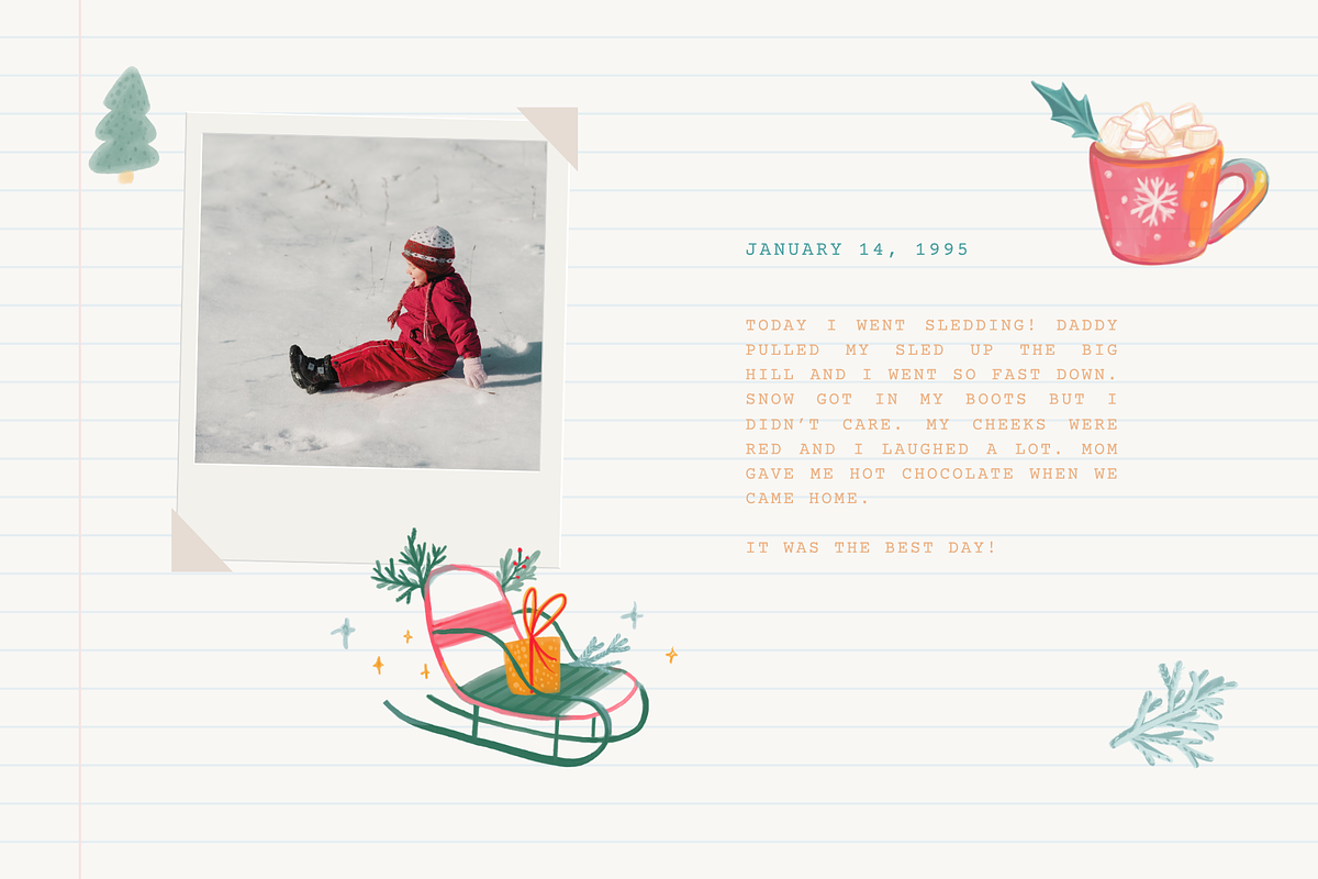 Hand Drawn Cozy Christmas Art, an Illustration by Anna's Creative Store (Photo 6 of 9)