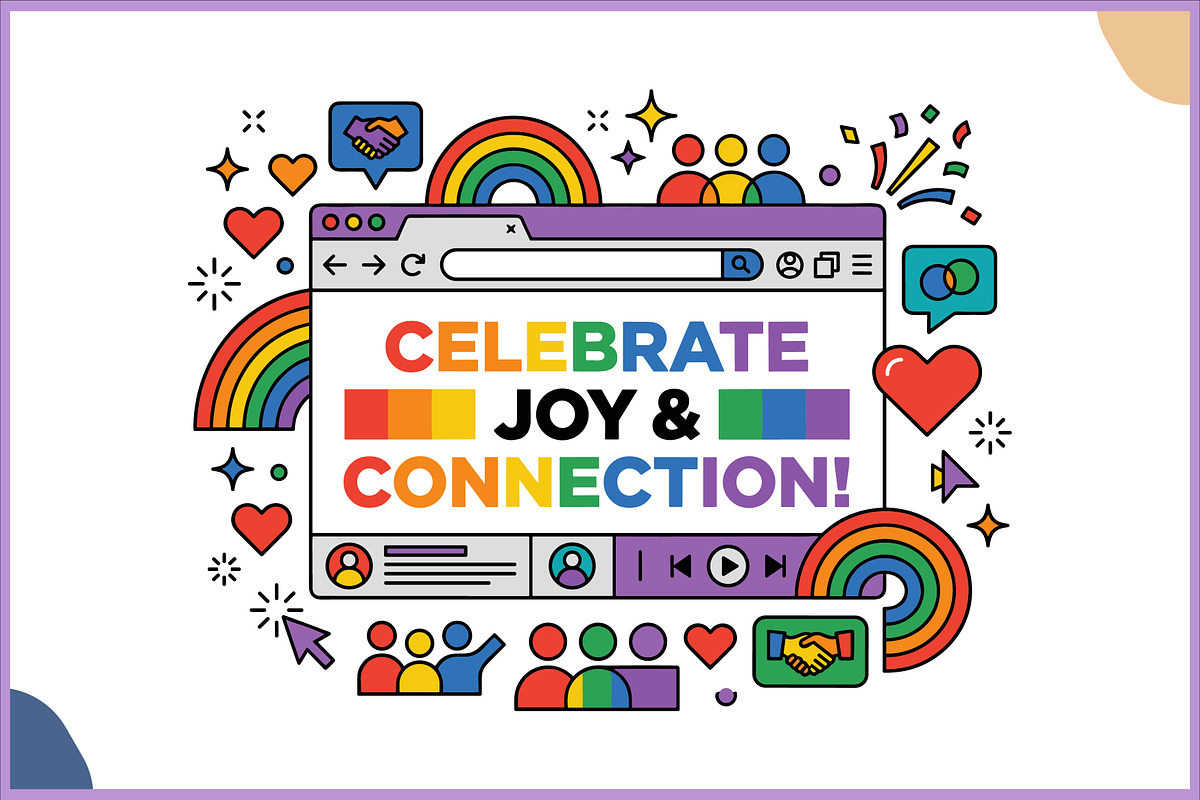 Rainbow Browser Window Ui Vector PNG, an Object Illustration by Gfx Expert Team (Photo 3 of 3)