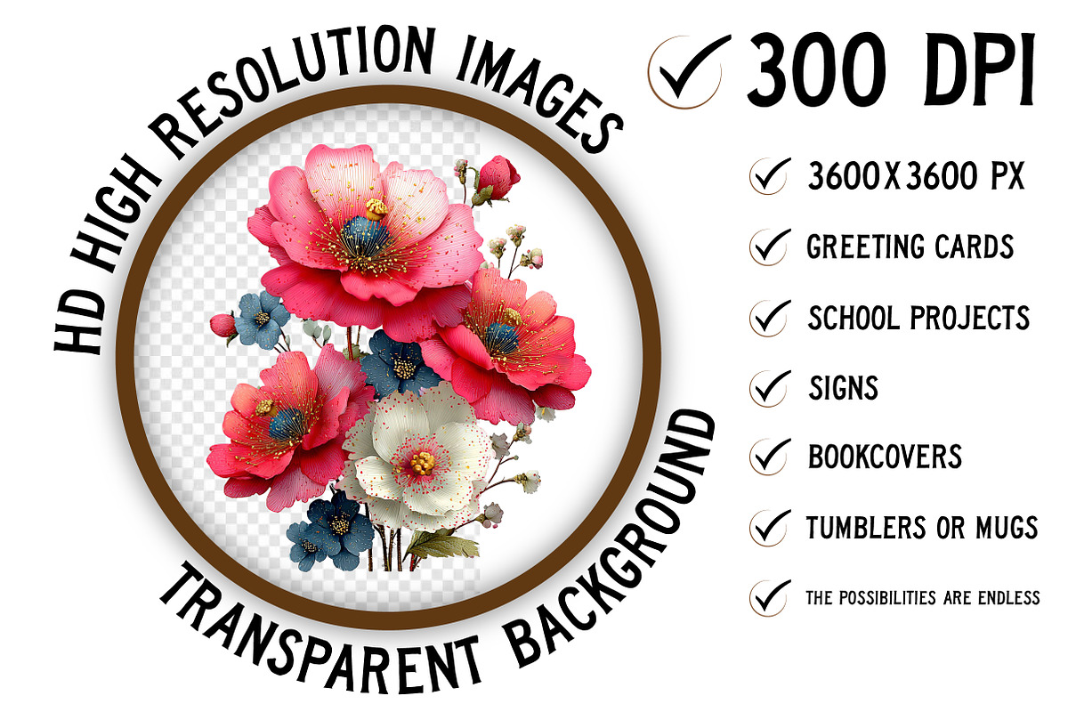 Whimsical Spring Clipart Png, an Illustration by Craft Nest (Photo 2 of 11)