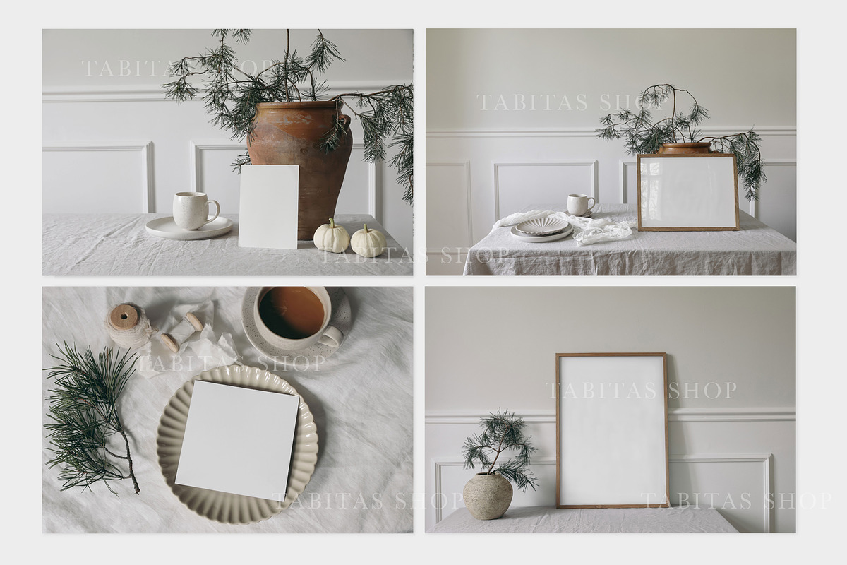 Elegant Christmas mockups & photos, a Household Mockup by Tabita's shop (Photo 8 of 10)