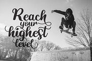 Highest Script Style, a Script Font by LetterJos (Thumbnail 6 of 11)
