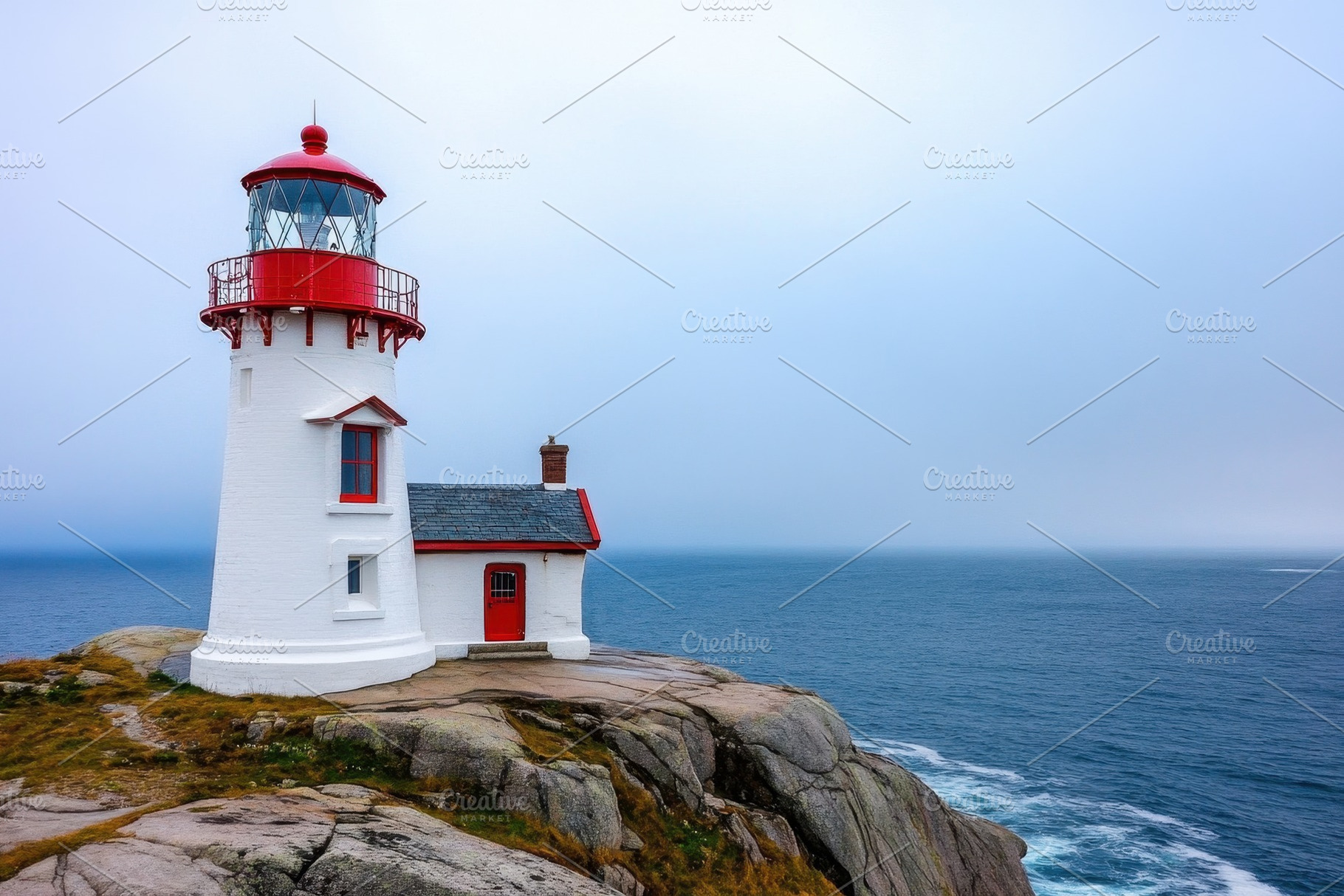 Coastal Lindesnes Lighthouse stands, a Photo by Iftikhar Alam ...