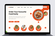 Bohofood- Food Landing Page, a Landing Page Template by Annora Studio (Thumbnail 2 of 5)