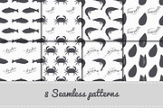 Seafood shop illustrations, an Animal Illustration by Zhemchuzhina (Thumbnail 5 of 5)