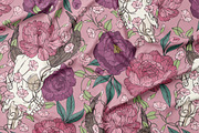 Dark garden. Seamless pattern, a Pattern Graphic by Elona Laff (Thumbnail 5 of 7)