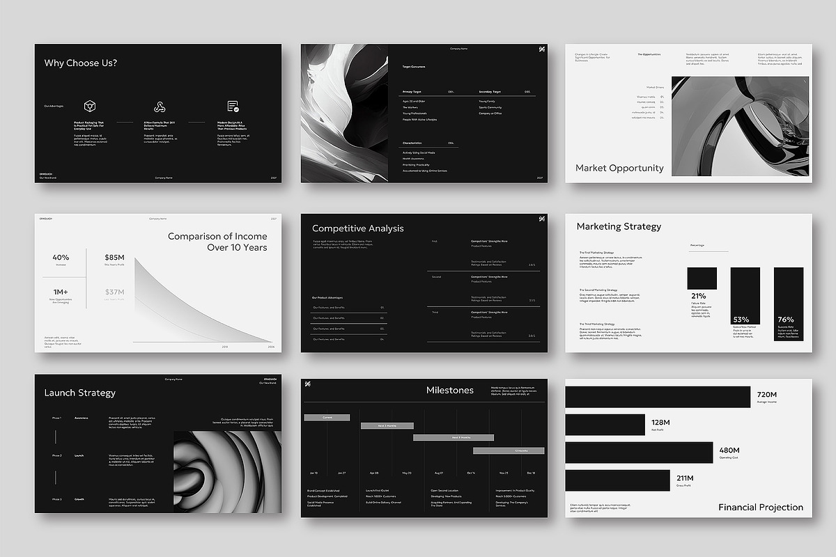 Pitch Deck Structure Google Slides, a Presentation Template by Siska Arista (Photo 3 of 4)