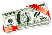 Financial Concepts with Money, a Finance Illustration by TAlex (Thumbnail 5 of 6)