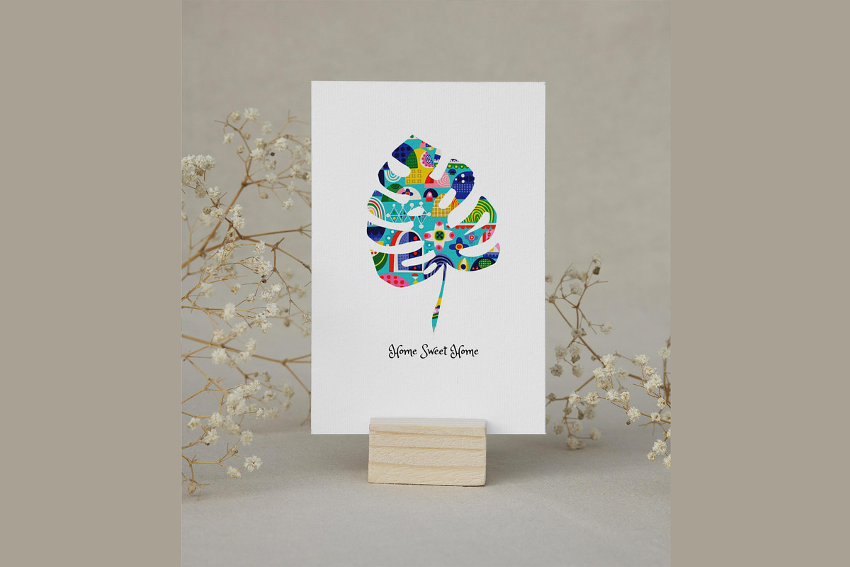 Plant Card Wall Art bundle sets, a Decorative Illustration by ARTOZEN DIGITAL (Photo 2 of 13)