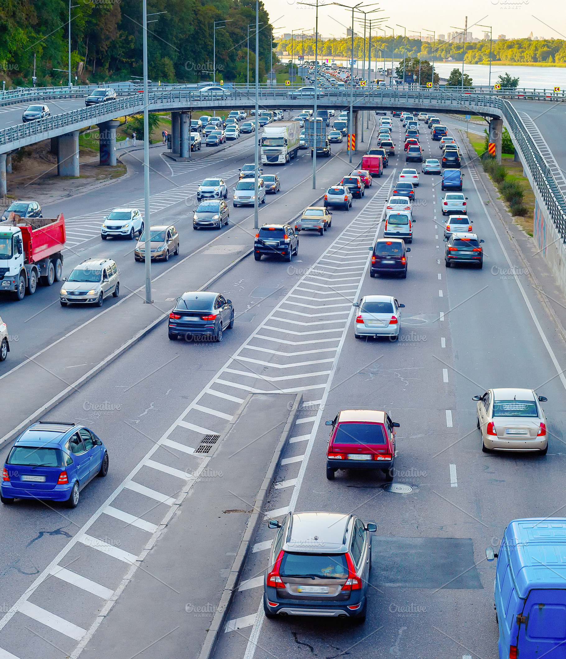 Cars traffic instersection kyiv containing traffic, intersection, and city, a Transportation Photo by joyt