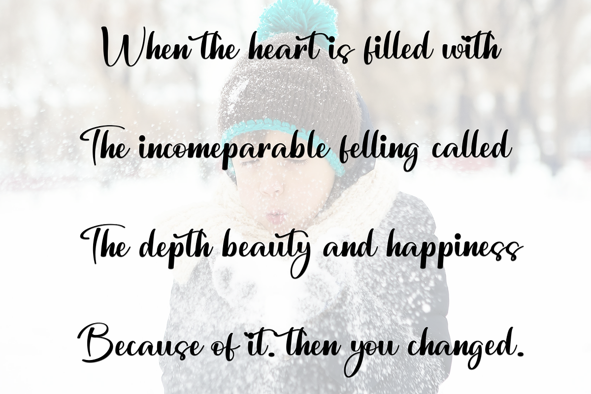 Birthday Antaresia, a Handwritten Font by InermediaSTUDIO (Photo 4 of 8)