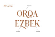 Nolaten - Serif Display Font, a Serif Font by twinstd (Thumbnail 3 of 10)