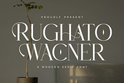 Rughato Wacner A Modern Serif Font, a Serif Font by Storytype Studio (Thumbnail 1 of 15)