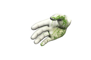 3DFoin - Animated Hand Statue