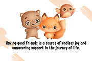 Friend Little Fox - Handwritten, a Handwritten Font by Charmingbear59.design (Thumbnail 5 of 6)