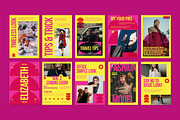 Yellow Pink Bold Fashion E-Magazine, a Templates & Theme by graphicook (Thumbnail 5 of 5)