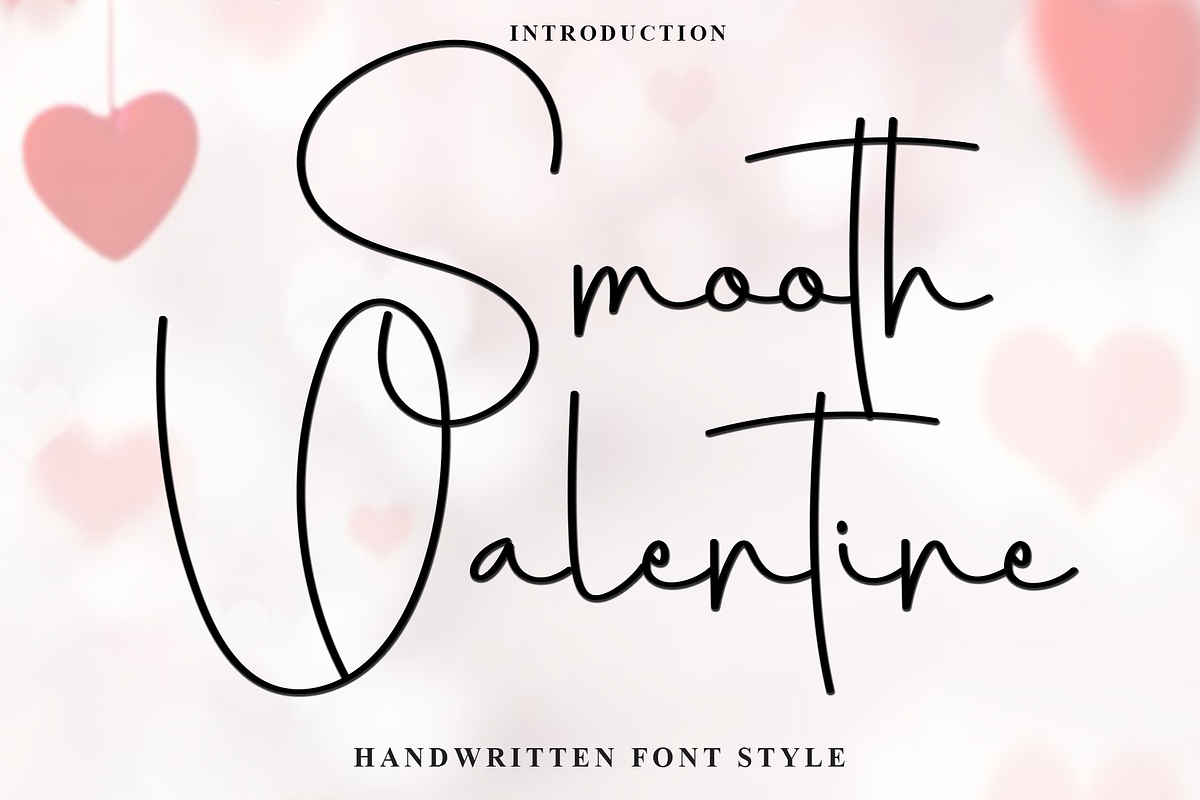 Smooth Valentine, a Handwritten Font by FreshTypeINK (Photo 1 of 8)