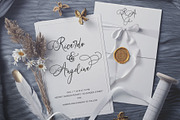 Art Maria, a Script Font by Letterara (Thumbnail 9 of 12)