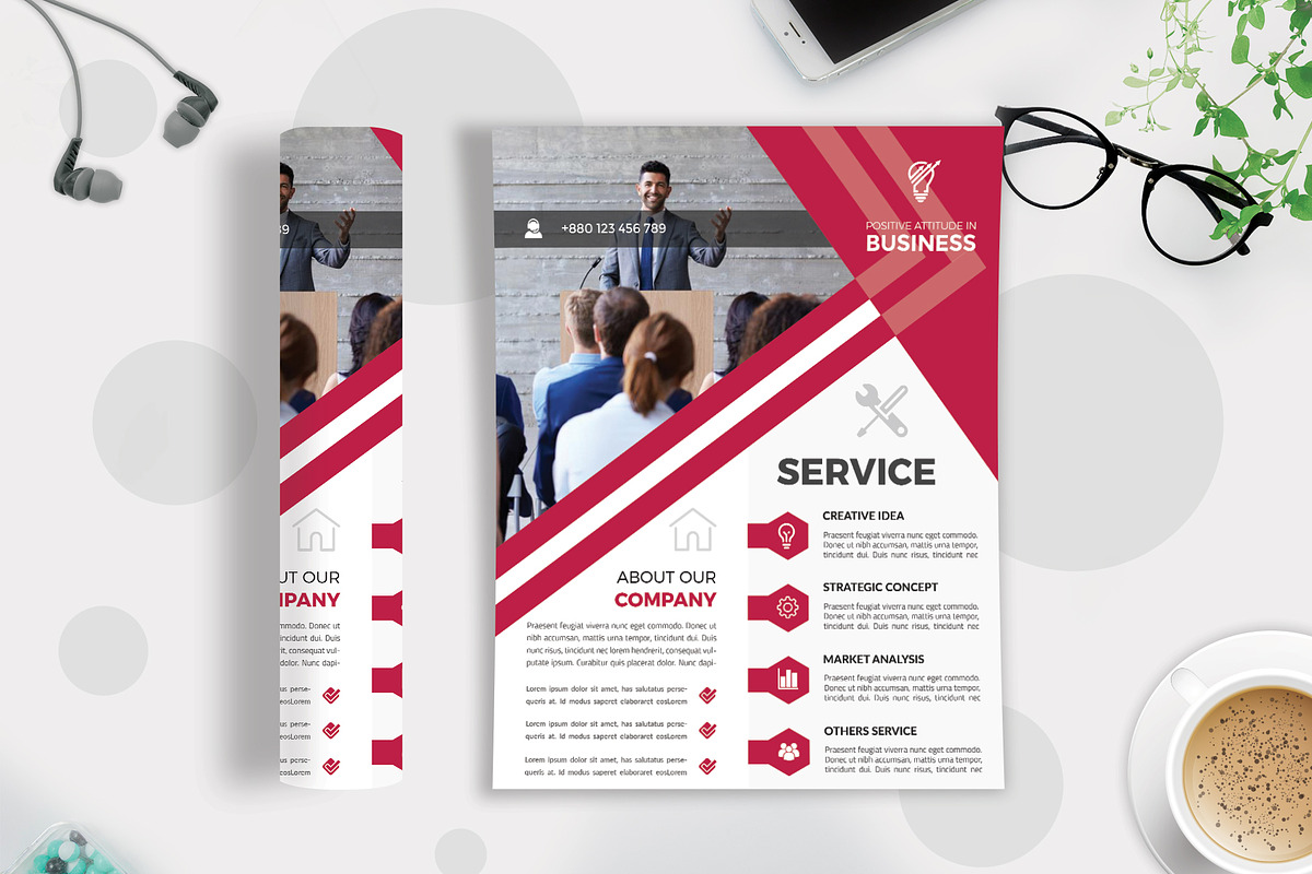30+ Business Flyers Bundle, a Flyer Template by Imagine Design Studio (Photo 9 of 31)