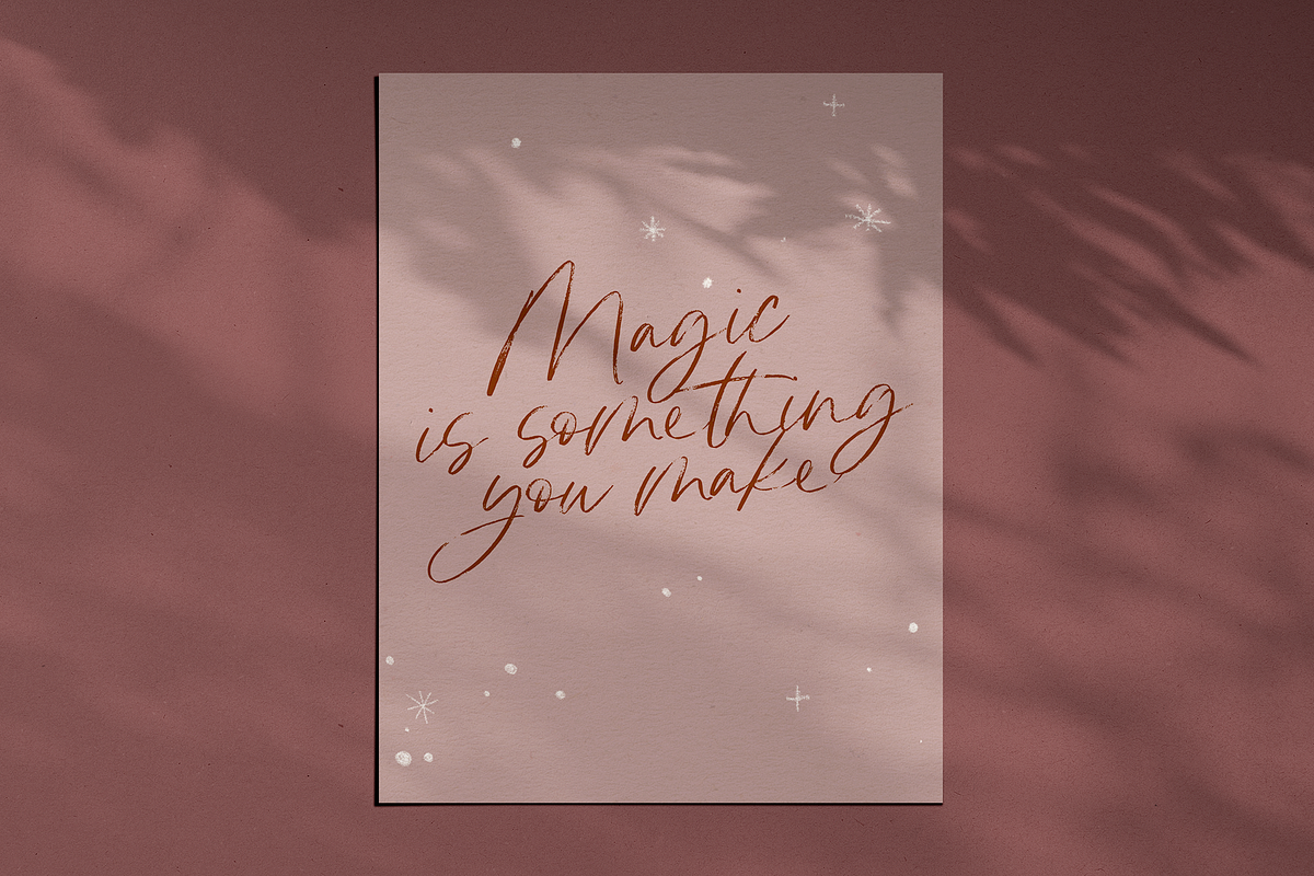 Manhattan | Brush Script Font preview 5