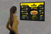 Digital Fast Food Menu Template, a Stationery Template by MRI STUDIO (Thumbnail 2 of 4)