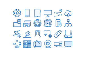 Tehnology icons