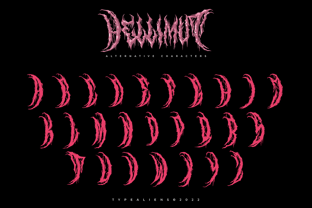 Hellimut for Band & Music, a Blackletter Font by ilhamtaro (Photo 8 of 10)