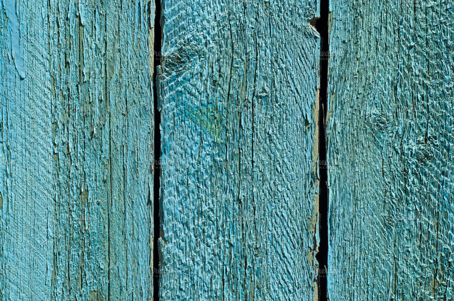 Blue Fence