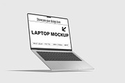 Isometric laptop mockup, a Mac Mockup by Graphicbars (Thumbnail 11 of 20)