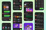 Crypto Community App UI Kit, an App Template by Trung (Thumbnail 8 of 8)