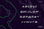 Aechon - Raw Brush Font, a Handwritten Font by MooneseyeType (Thumbnail 5 of 7)
