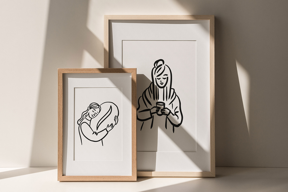 Coffee Culture Clipart, a Person Illustration by Teresa Art Store (Photo 5 of 9)